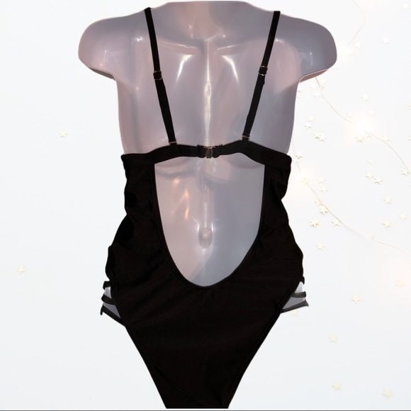 🆕 Black one piece Swimsuit - Picture 2 of 7